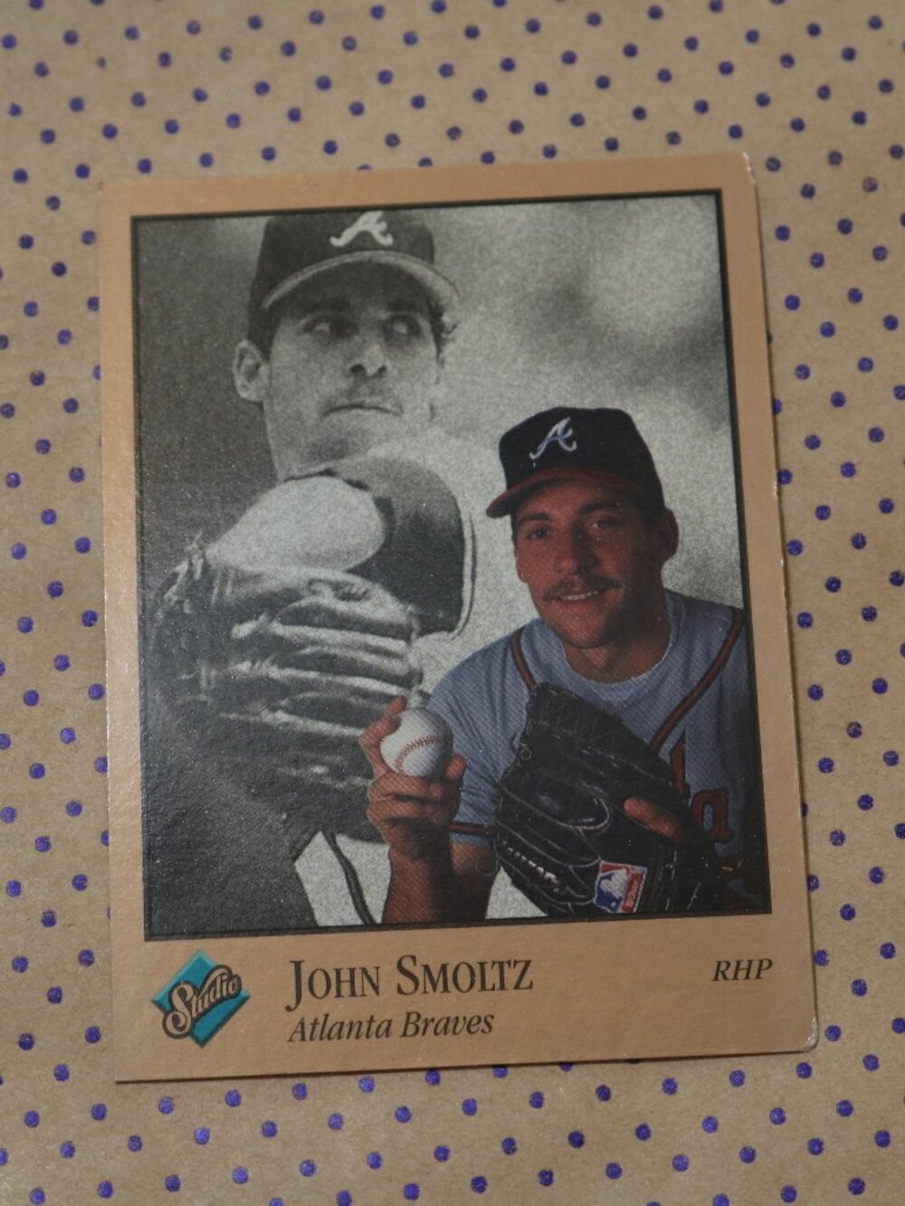 John Smoltz #10 Baseball Card (1992)